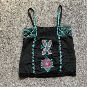 Fully lined Gold Hawk top